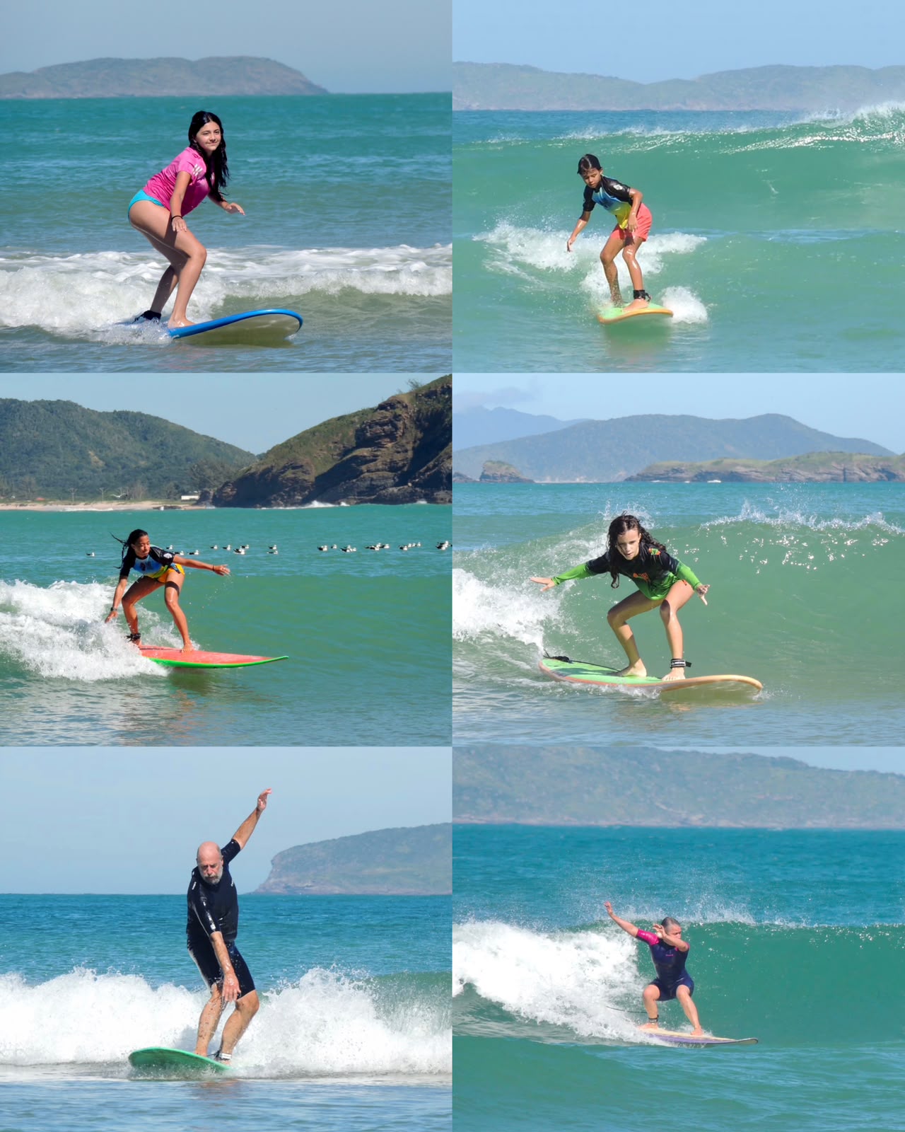 Alunos da Surf Escola Gabi Teixeira em Geribá 5
